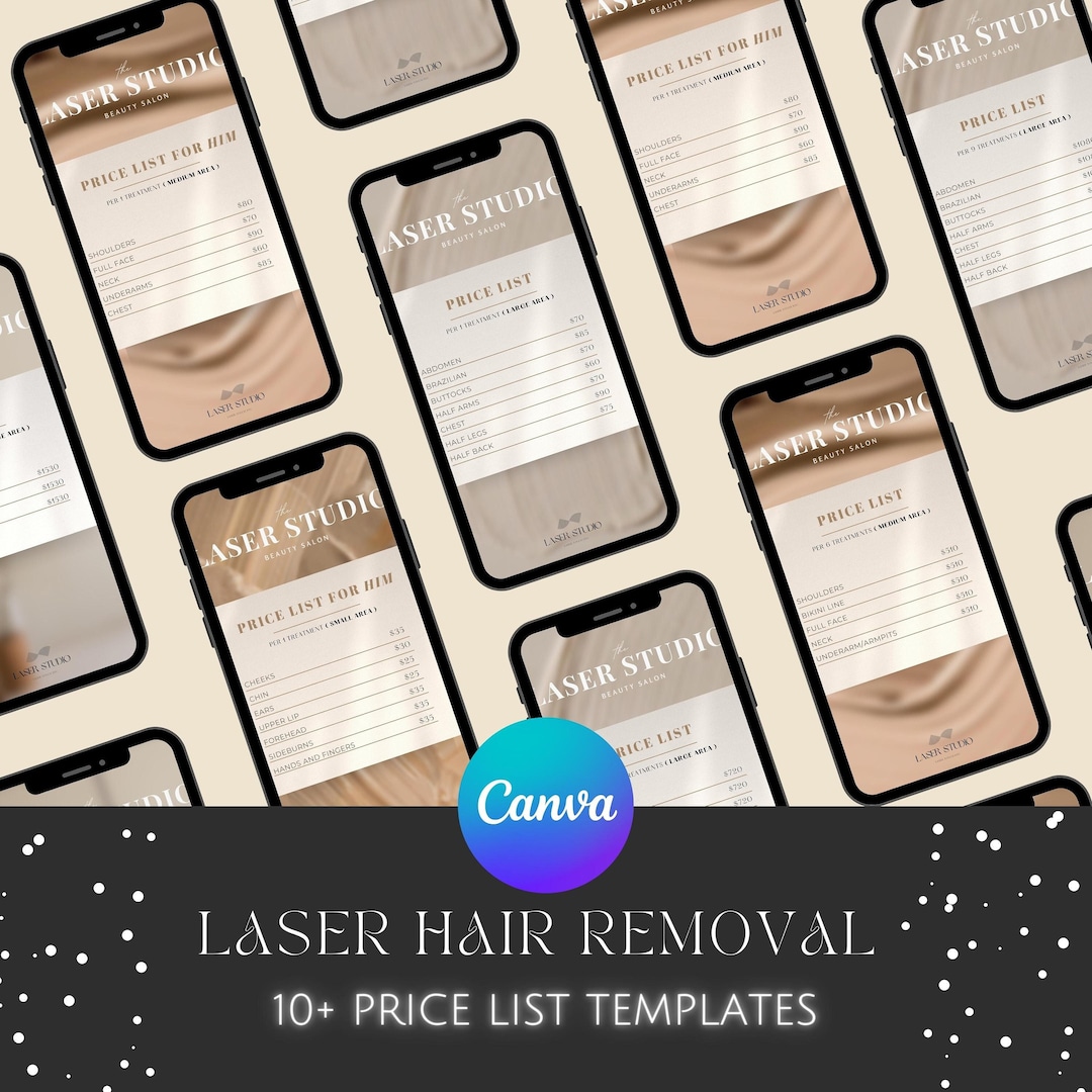 Minimalist Laser Hair Removal Price List, Price List Laser Hair Removal