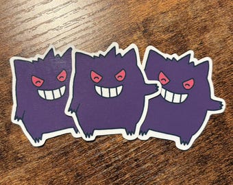 Cute Gengar Sticker