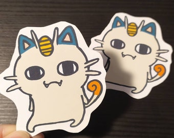 Cute Meowth Sticker