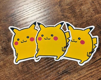 Cute Pikachu Sticker