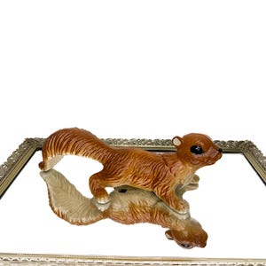 Mid-Century Eichhörnchen Figur made in Japan / Eichhörnchen Keramik / Tiere / Niedliches Eichhörnchen / MCM Squirrel Japan