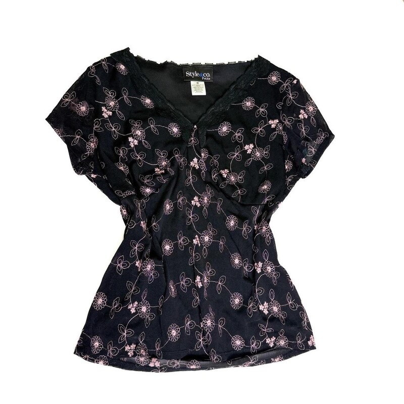 Black Diamond 2pc Floral lace Babydoll