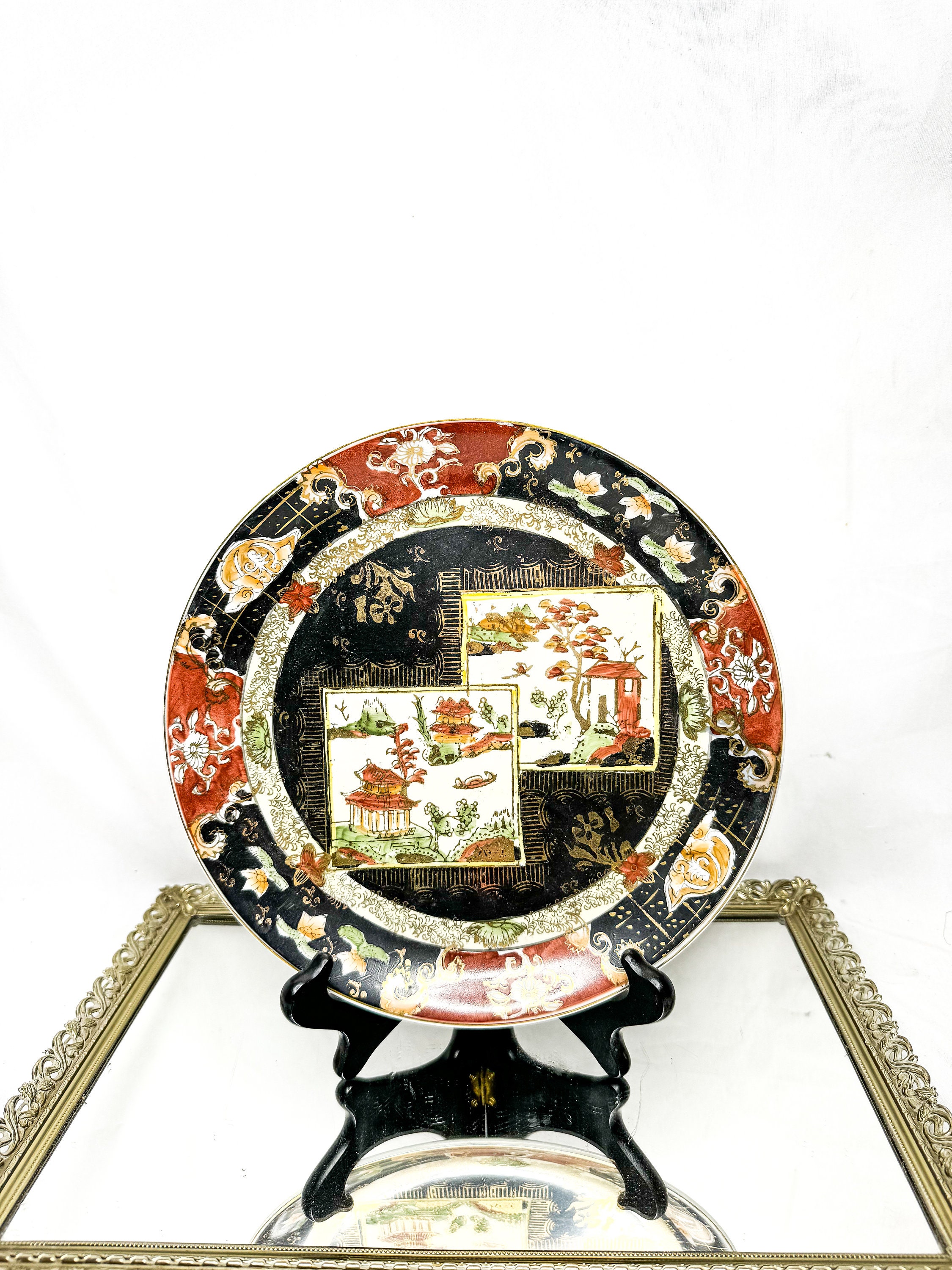 希少 メイソンズ アイアンストーン 19世紀 Ironstone Masons