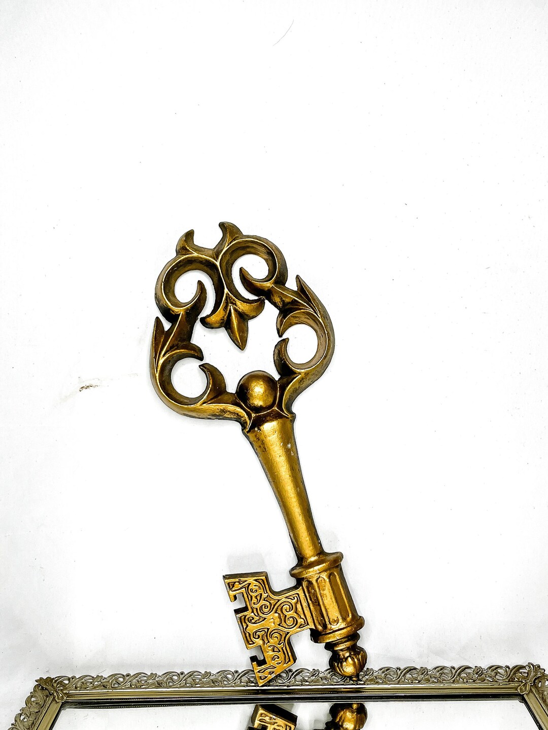 Vintage Aluminum Key Wall Hanging Sculpture by Hoda Etsy