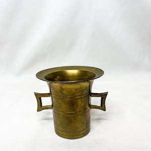 Vintage messing vijzel