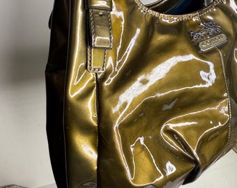 Authentic Y2k Vintage Coach Madison Maggie Collection Metallic