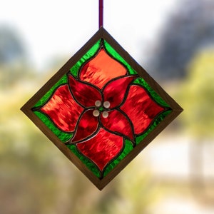 Beautiful Stained Glass Christmas Ornaments