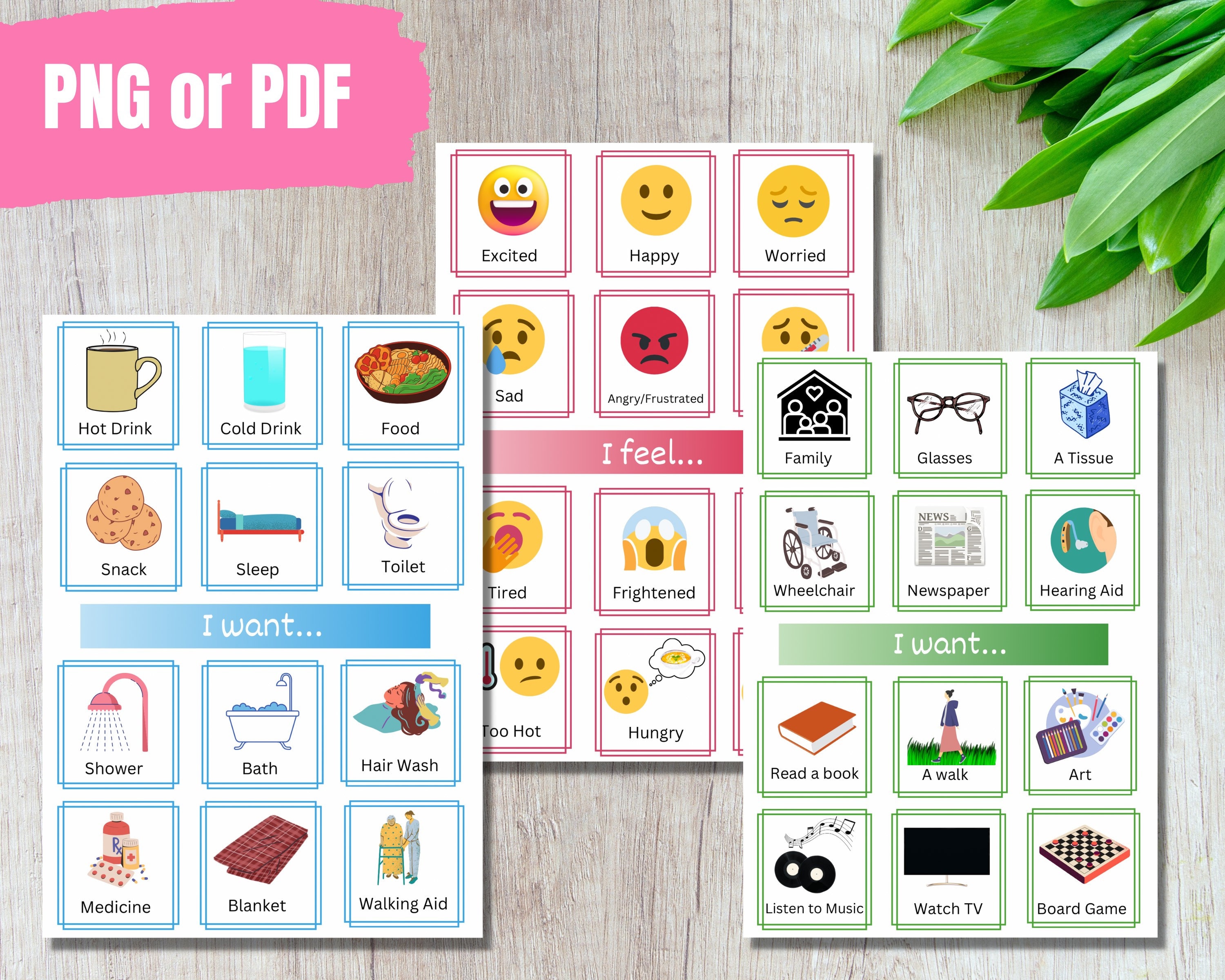 Dementia Sign Communication Chart Dementia Download Etsy UK