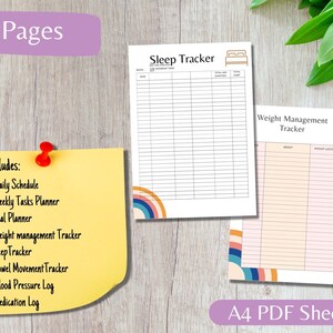 Caregivers Planner, Printable Planner, Elderly Care Planner, Dementia Help, Dementia Aid, Planner for Seniors, Dementia Binder, PDF Planner image 3