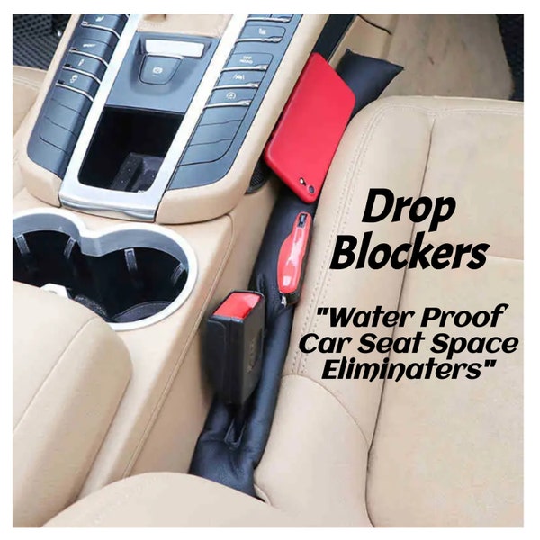 Seat Gap Filler Pad x 2 With Free Sunglasses Holder