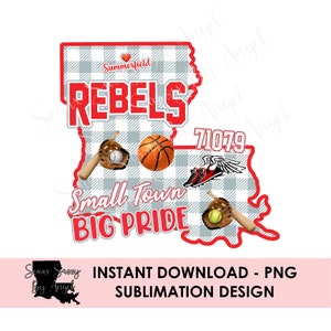 Summerfield State Sublimation Designs
