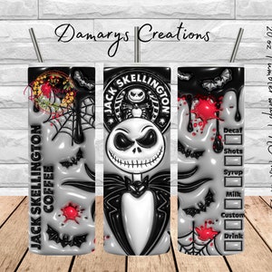 JACK SKELLINGTON  TUMBLER png