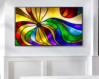 4K Samsung Frame TV Art, Digital Artwork