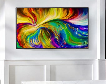 4K Samsung Frame TV Art, Digital Artwork