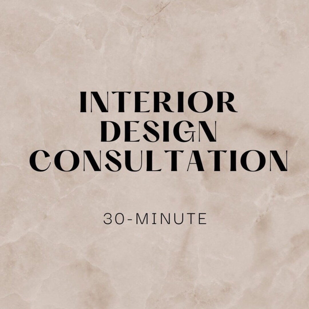 Online Interior Design Consultation 30 Minute Design Etsy
