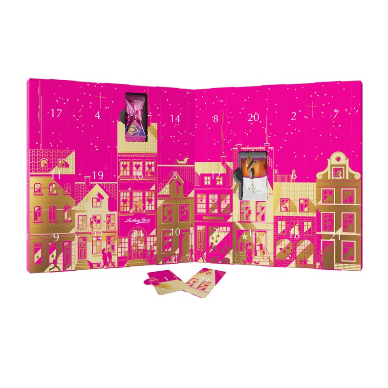 Anthon Berg Marzipan Christmas Calendar 325g Advent Calendar Etsy