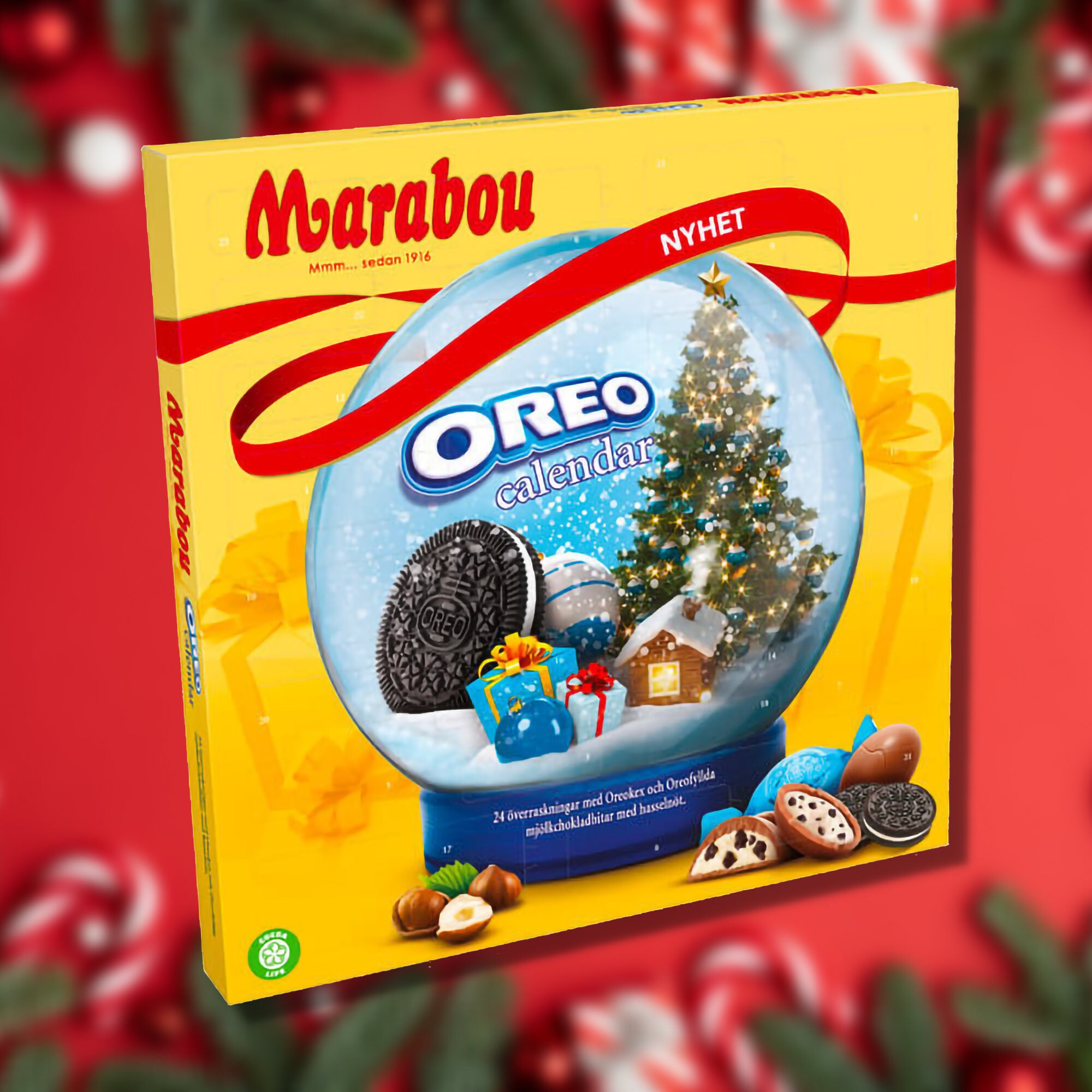 Marabou Oreo Advent Calendar 290g Marabou Chocolates Oreo Chocolates Swedish Advent Calendar Christmas Eve Gift - Etsy