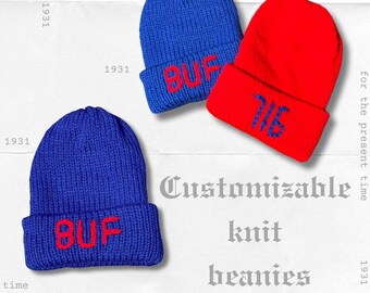 MADE TO ORDER - knit beanie