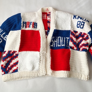 HECHO A PEDIDO - Cárdigan Buffalo Forever Patchwork
