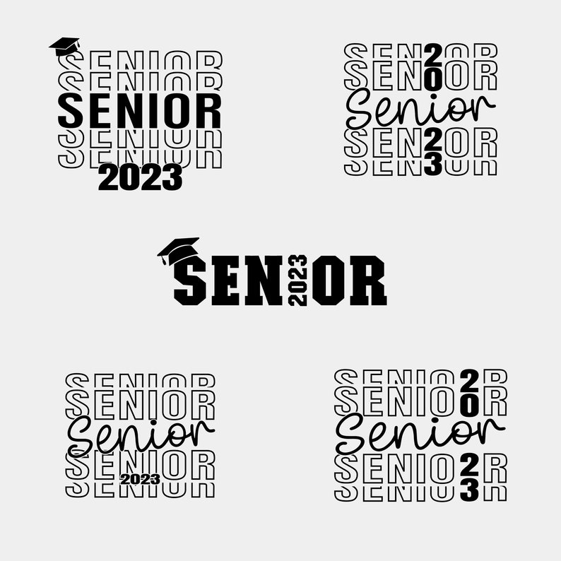 Senior 2023 Svg Class Of 2023 Svg 2023 Graduation Svg Etsy