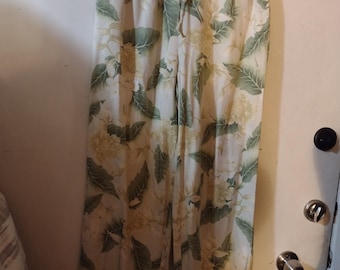 Vintage Tommy Bahama Printed Silk Pants