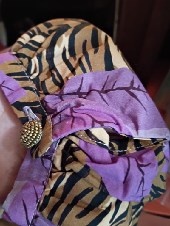 Farm Rio Cotton Tiered Short Tiger Summer Dress - Gem