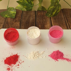 Natural Pure Red Handmade Kumkum Powder | Abil Gulal Sindoor for Deity Pooja & Traditional Rituals | Combo Pack Each 40 Grm Tin