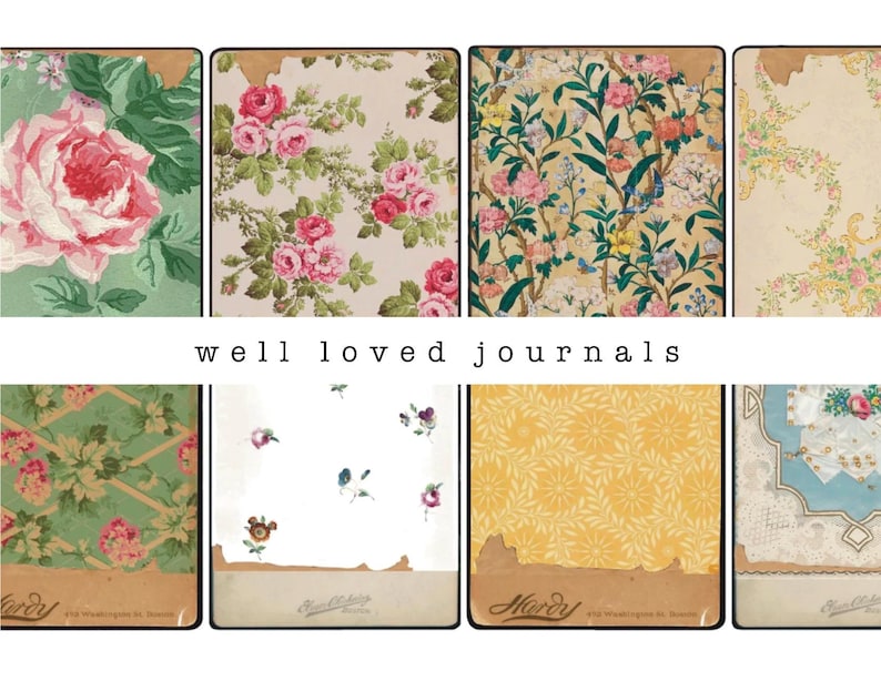 16 Patterned Floral Cards Kit 02 Design | 2 Sizes, 32 Total ...