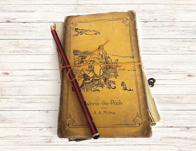 Winnie the Pooh | Vintage Storybook Notebook | Vintage Book | Junk ...