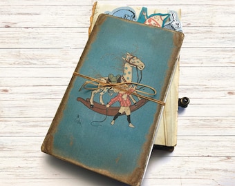 Vintage Storybook Notebook, Vintage Book, Old Children’s Literature, Junk Journaling, for Writing, Journaling or Drawing, Digital Printable