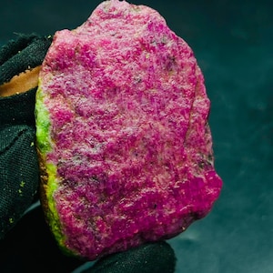 AAA Ruby Zoisite Raw Crystal | Natural Anyolite Healing Stone | Rare African Gemstone