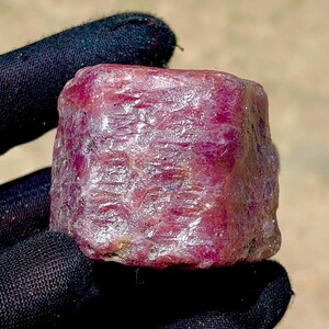 Natural Red Ruby Record Keeper Crystal: African Rough Gemstone, Large Ruby 960 Carat