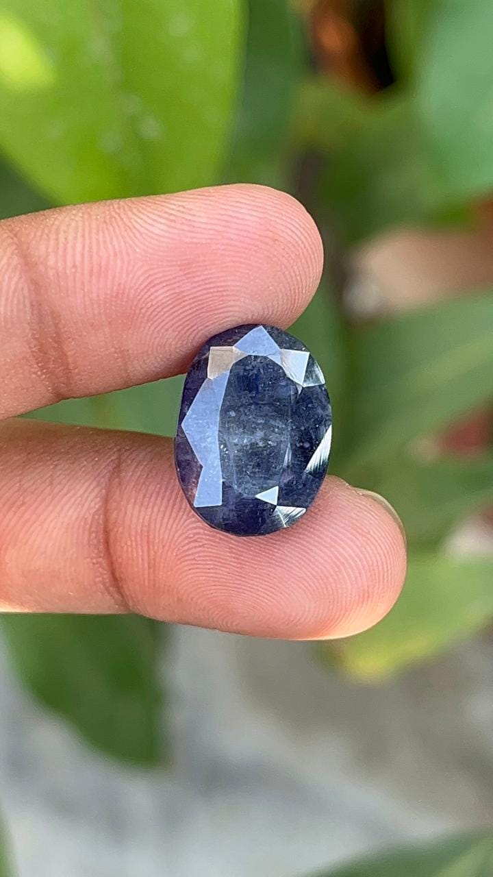 Saphir Vert-bleu De Thaïlande - 3,04 Carats - Forme Cœur - Naturel