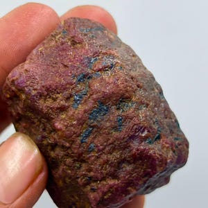 Raw Untreated Ruby Crystal, Museum Quality Karnataka India Statement Piece