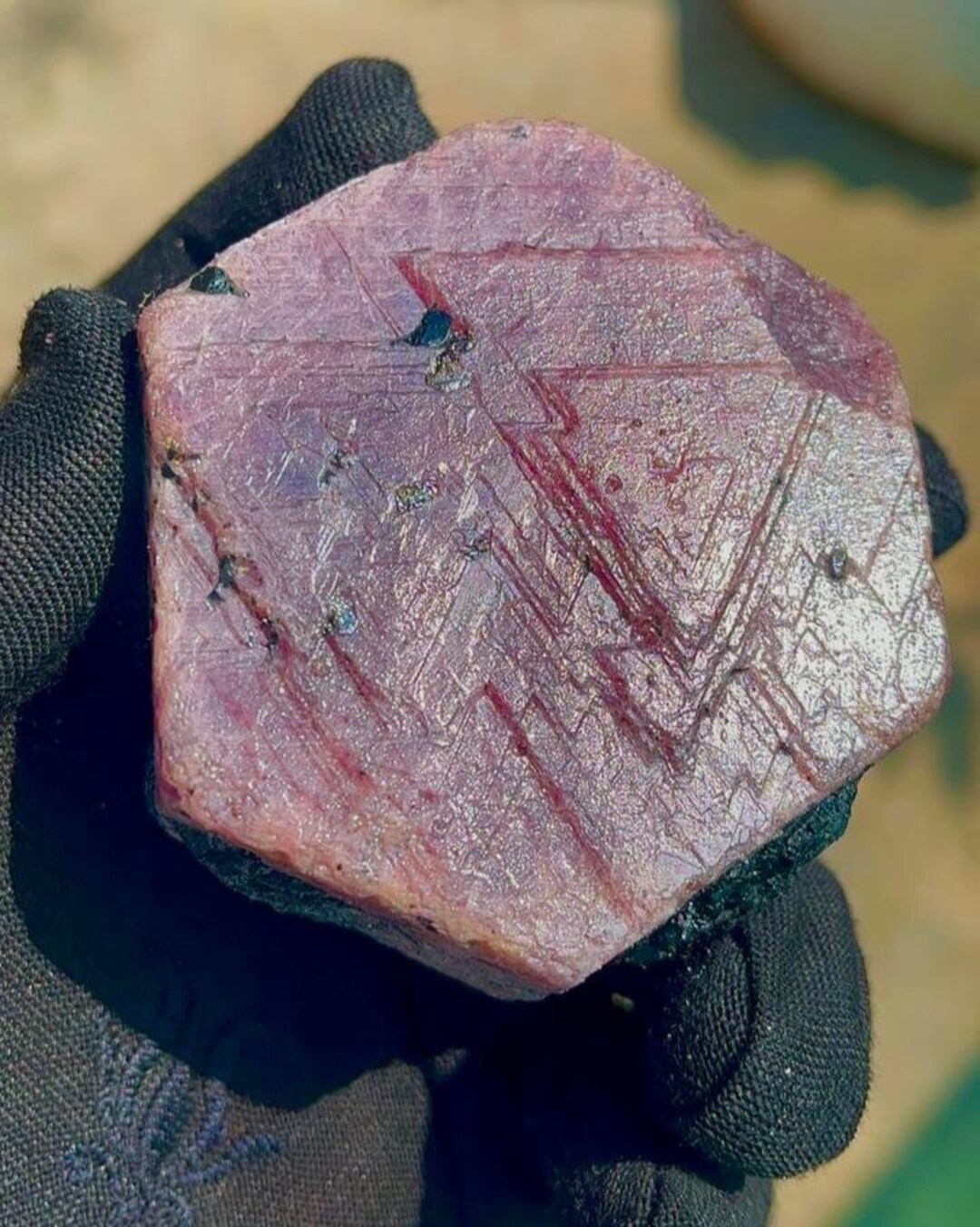 Cleanest Large Ruby Extra Large Raw African Ruby | Natural Red Record Keeper Crystal ...