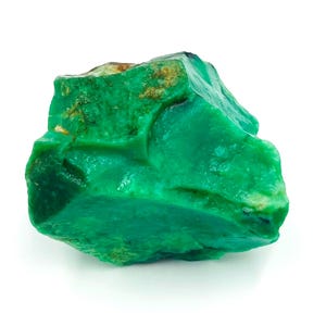 Top-Quality Green Chrysoprase Crystal – Stunning Rare Color Raw Gemstone | Unique Healing Stone for Jewelry, Energy Work & Display