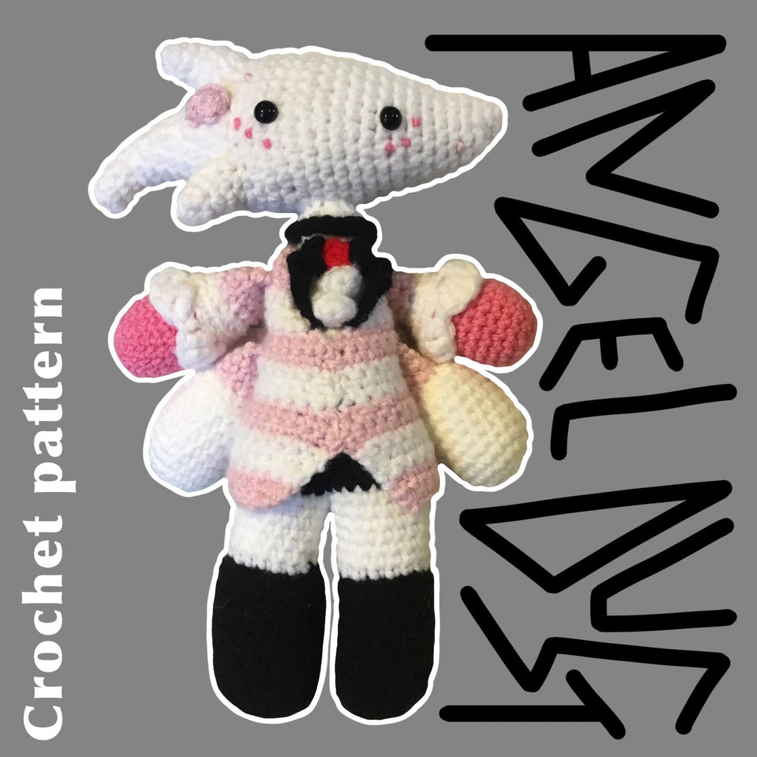 Angel Dust, Hazbin Hotel Crochet Pattern (advanced Amigurumi) - Etsy
