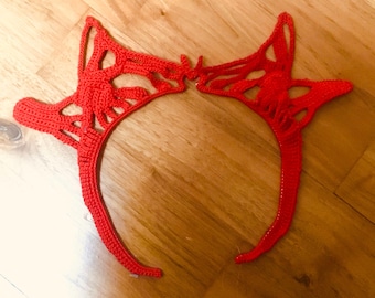 Scarlet Witch Crown, Cosplay, crochet pattern (intermediate/advanced)