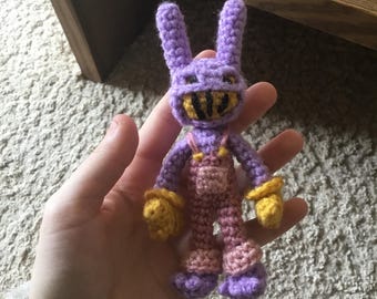 ハンドメイド　あみぐるみ　ギルガメッシュ Gummigoo、驚異のデジタルサーカスかぎ針編みパターン（中級あみぐるみ