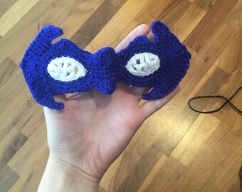 Domino Mask, Cosplay, crochet pattern (intermediate)