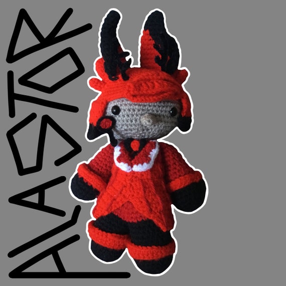 ハズビン ホテルとヘルヴァ ボスのかぎ針編みぬいぐるみパターン