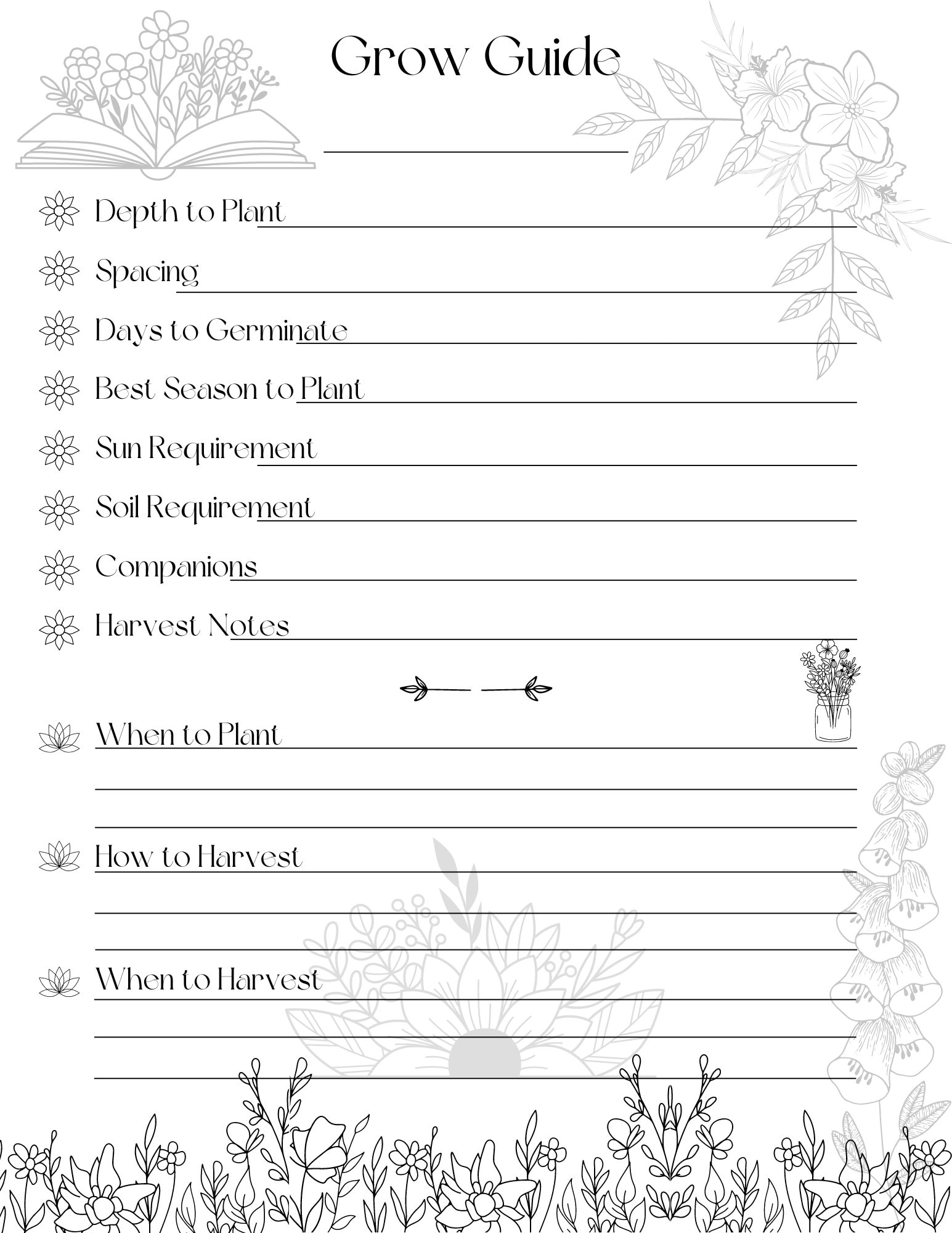 Palm Tree Planting Guide.pdf Plant Growing Guide (PDF Print Version) - Etsy