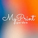 MyPrintGarden store logo