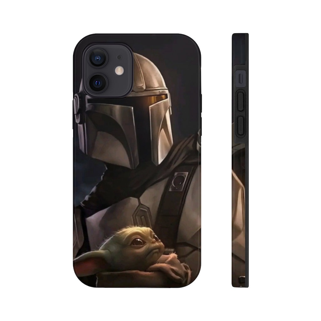 Custodia Per IPhone XR Con Star Wars The Mandalorian - The Child Stars, Protezione Robusta