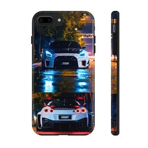 JDM autotelefoonhoesje, JDM Widebody Godzilla Tough-telefoonhoesje, iPhone 13, iPhone 14-hoesje. Nissan GTR R35 Cadeau autoliefhebber, autoliefhebber