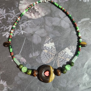 Strong Heart Neytiri Avatar Beaded Necklace