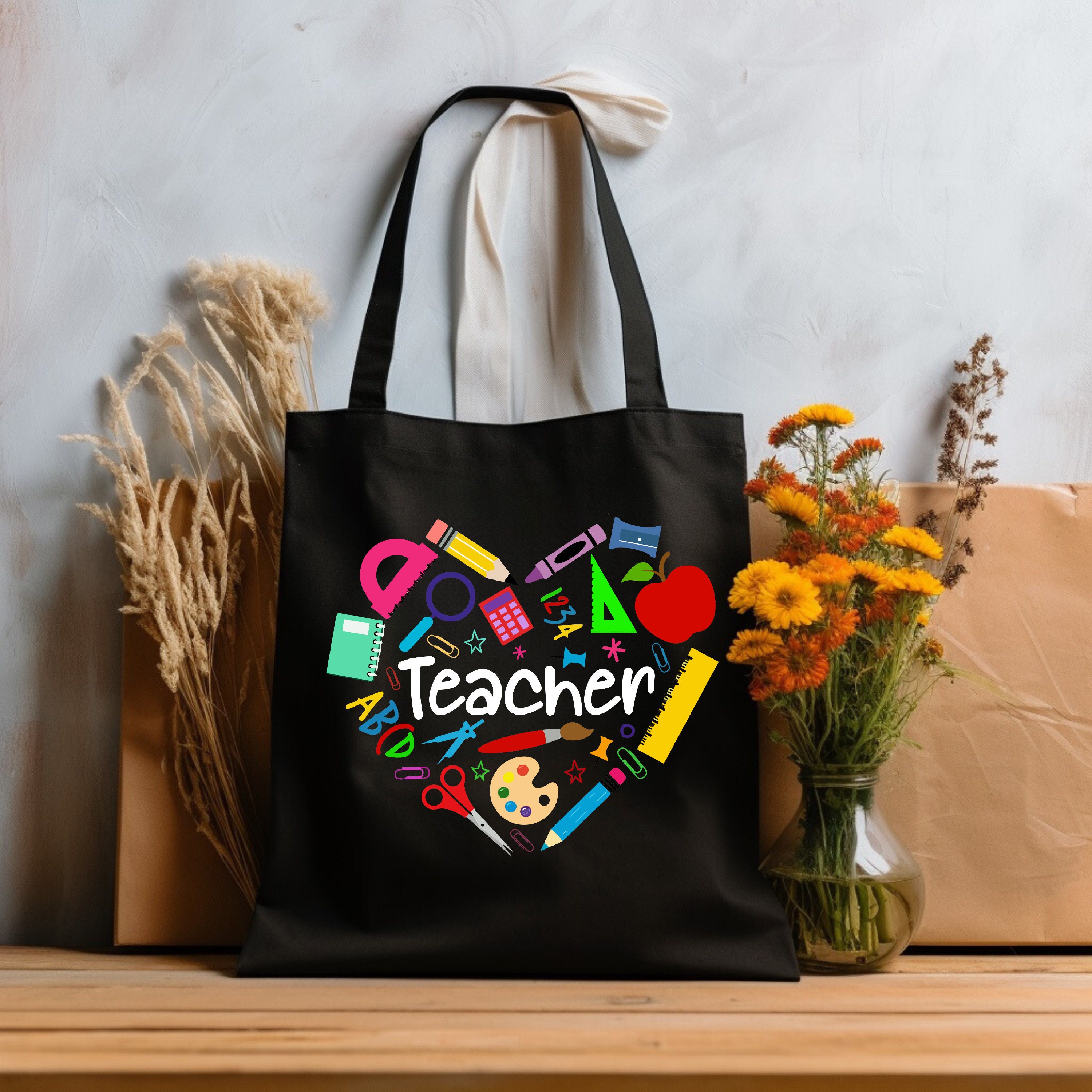 Teacher Tote Bag, Teacher Gift Tote, Teacher Gift Tote Bag,teacher Gift ...