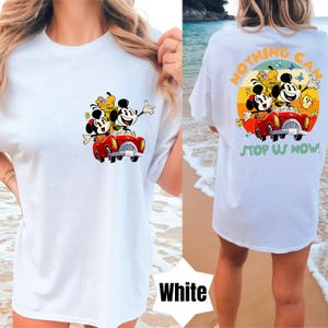 COMFORT COLORS Nothing Can Stop Us Now Shirt, Mickey & Minnie&#39;s Runaway Railway T-Shirt, Mickey Friends Sweatshirt, WDW Magic Kingdom Tee