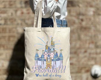 ディズニー フロリダ ワン ヘル オブ ア ドラッグ トートバッグ