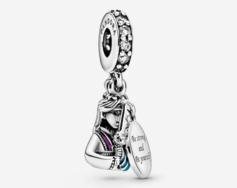 Ciondolo Pandora Mulan, nuovo ciondolo in argento per braccialetto, ciondolo per collana